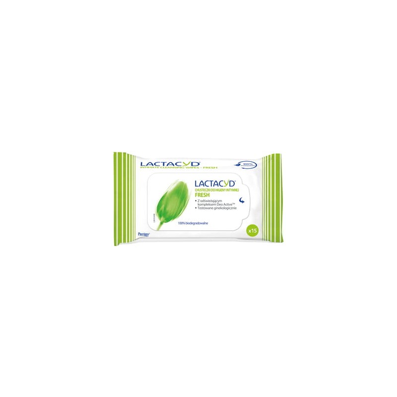 LACTACYD FRESH chusteczki do higieny intymnej 15szt